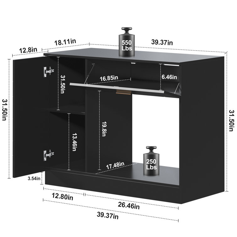 Square fish sales tank stand